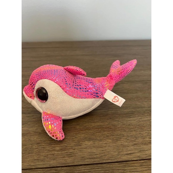Ty Beanie Boos Sparkles The Dolphin 8" - Picture 2 of 5